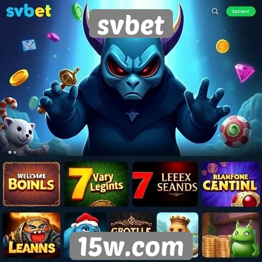 Variedade de jogos disponíveis no svbet